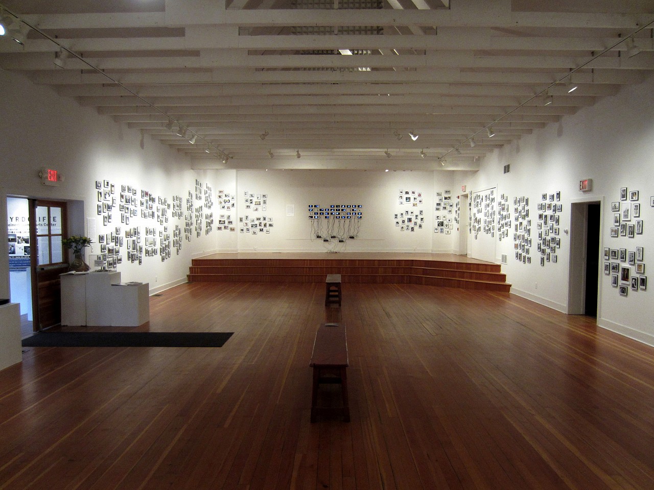 Oliver Wasow, Byrdcliffe Guild Woodstock, New York (installation view)
Found photographs