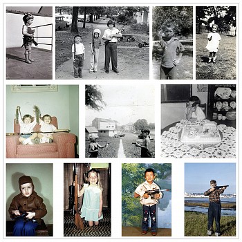 Artist Unknown Children with guns